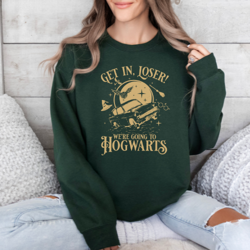 Hogwarts Meets Mean Girls Crewneck Sweater