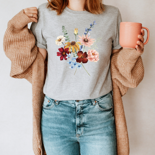 Wild Flower Bouquet T-Shirt