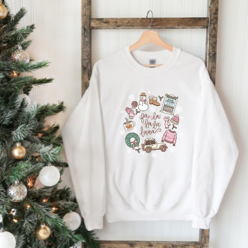 Fa la la la Gilmore Girls Crew Neck Sweater