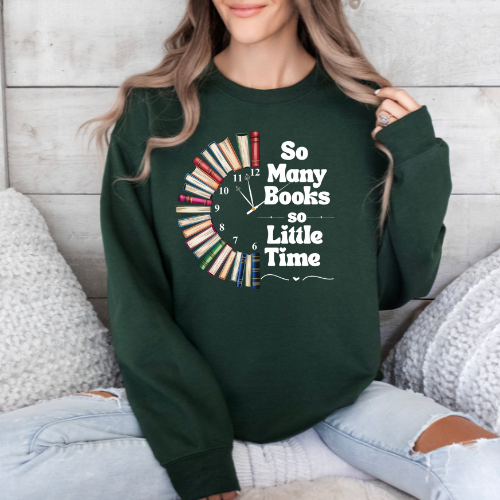 Bookworm Bubble Sweater