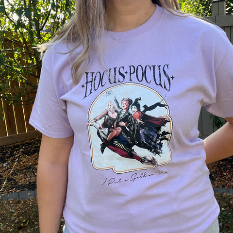 ✨ Hocus Pocus Graphic T-Shirt in Lilac ✨