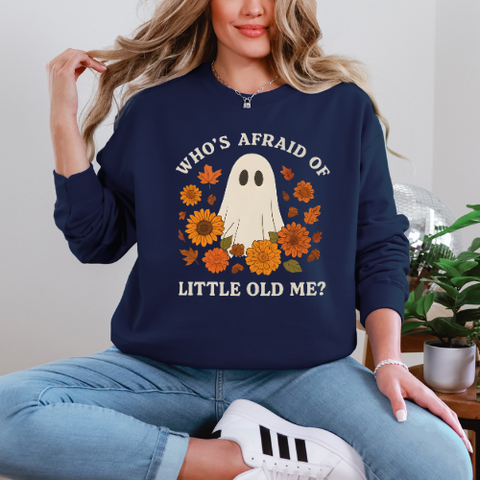T Swift's Hauntingly Cozy Crew Neck Sweater