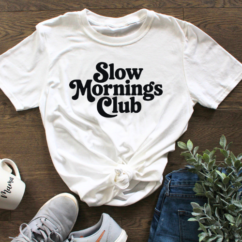 Slow Mornings Club T-shirt
