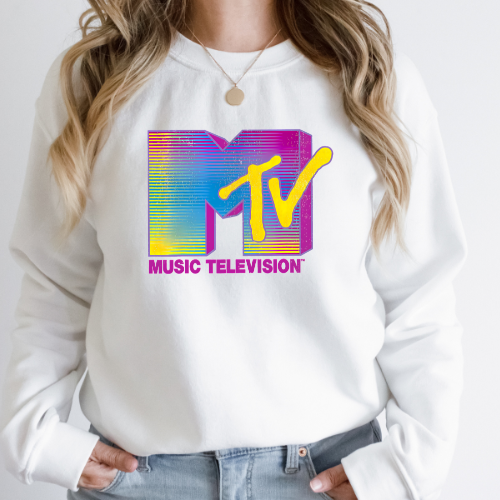 MTV Neon Nostalgia Sweater