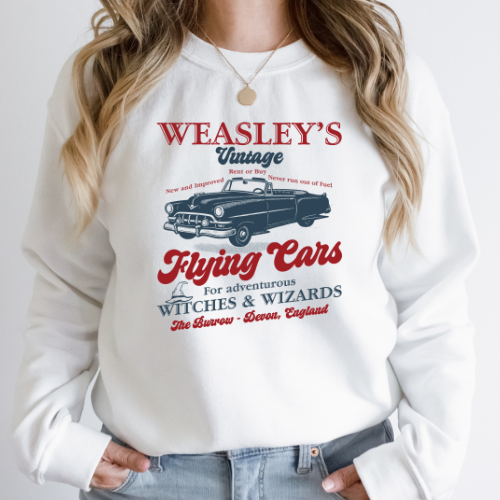 Weasley's Mischief in Motion Crew Neck Sweater