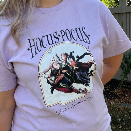 ✨ Hocus Pocus Graphic T-Shirt in Lilac ✨