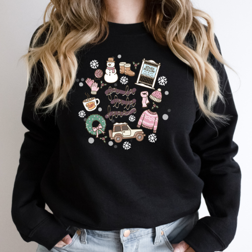 Fa la la la Gilmore Girls Crew Neck Sweater