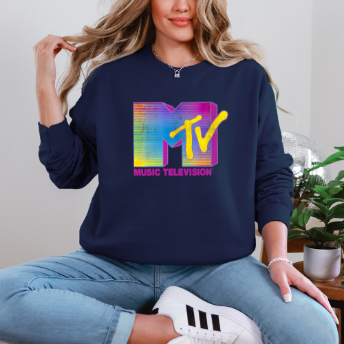 MTV Neon Nostalgia Sweater