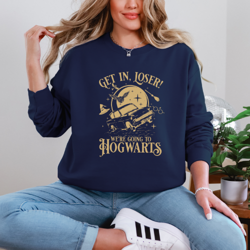 Hogwarts Meets Mean Girls Crewneck Sweater