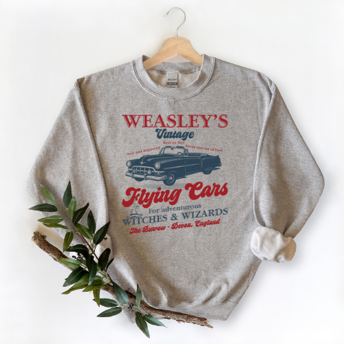 Weasley's Mischief in Motion Crew Neck Sweater