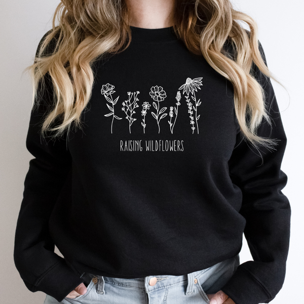 Raising Wildflowers Crew Neck Sweater