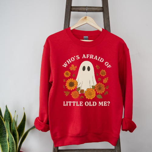 T Swift's Hauntingly Cozy Crew Neck Sweater