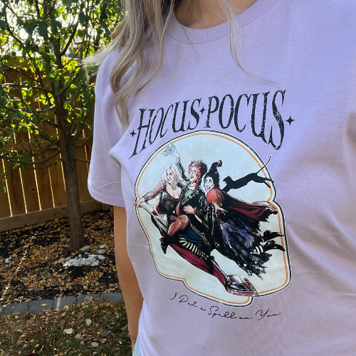 ✨ Hocus Pocus Graphic T-Shirt in Lilac ✨