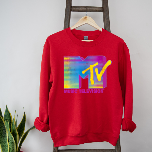 MTV Neon Nostalgia Sweater
