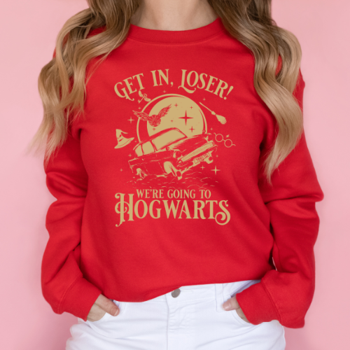 Hogwarts Meets Mean Girls Crewneck Sweater
