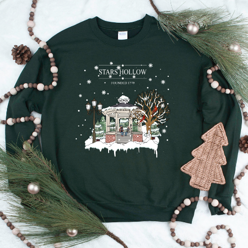 Stars Hollow Crew Neck Sweater