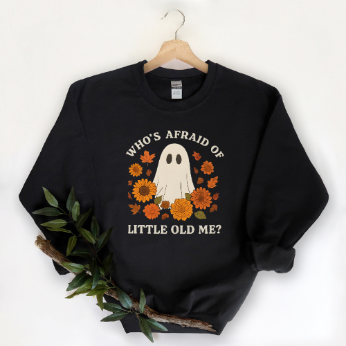 T Swift's Hauntingly Cozy Crew Neck Sweater