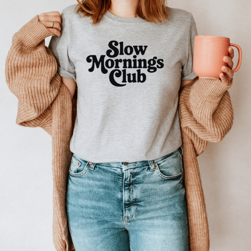 Slow Mornings Club T-shirt
