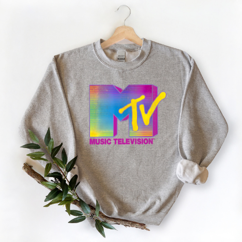 MTV Neon Nostalgia Sweater