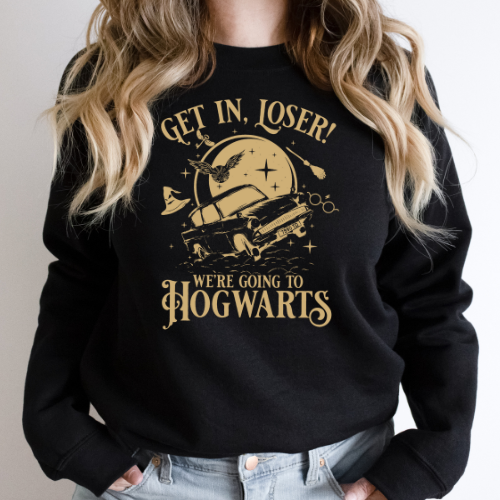 Hogwarts Meets Mean Girls Crewneck Sweater