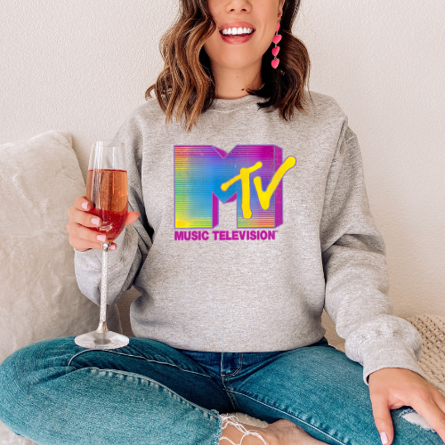 MTV Neon Nostalgia Sweater