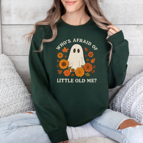 T Swift's Hauntingly Cozy Crew Neck Sweater