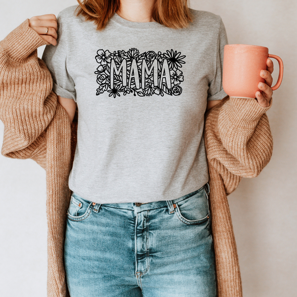 Mama Flowers T-shirt