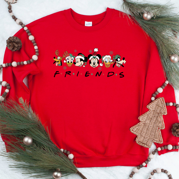 Mickey and Friends Crew Neck Sweater