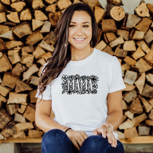 Mama Flowers T-shirt