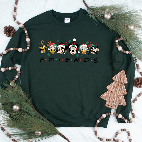 Mickey and Friends Crew Neck Sweater