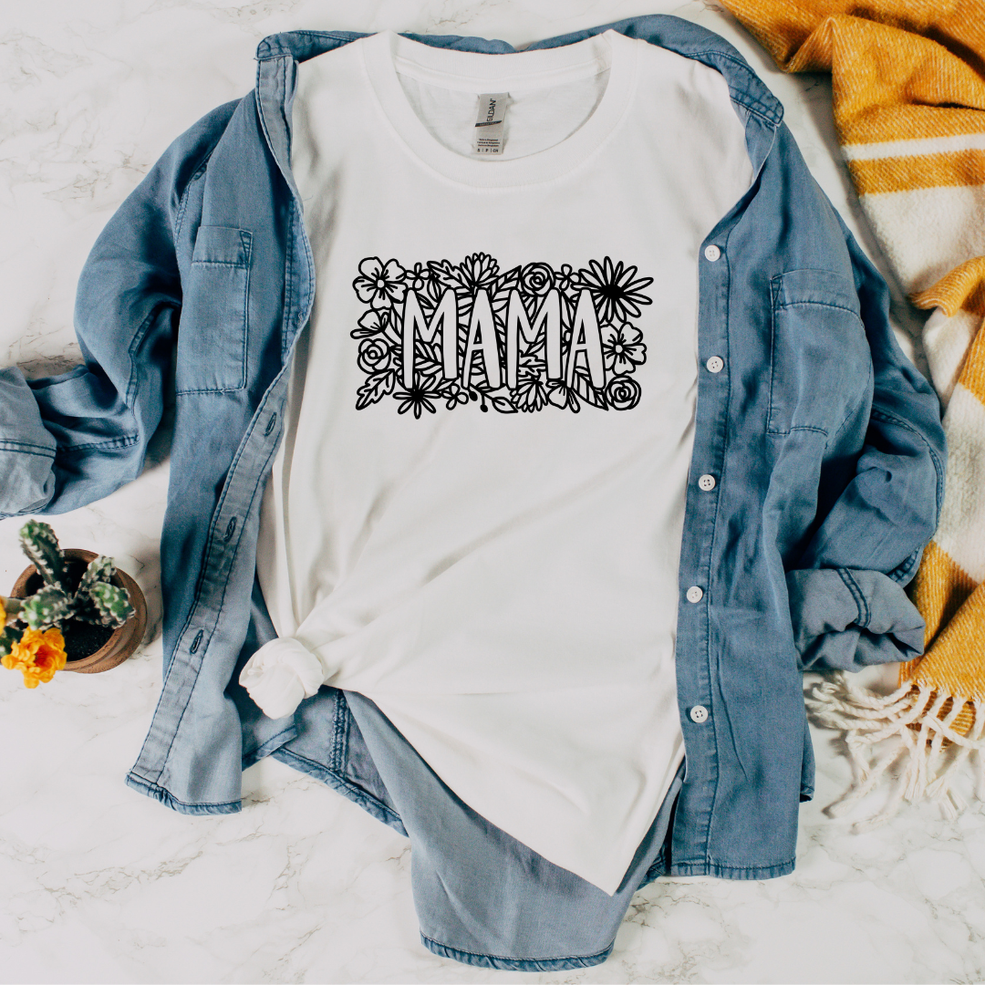 Mama Flowers T-shirt