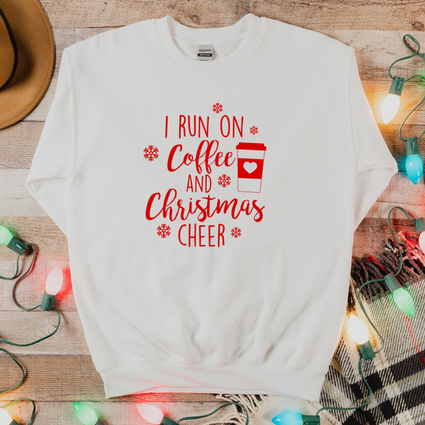 Coffee and Christmas Cheer Crew Neck Sweater