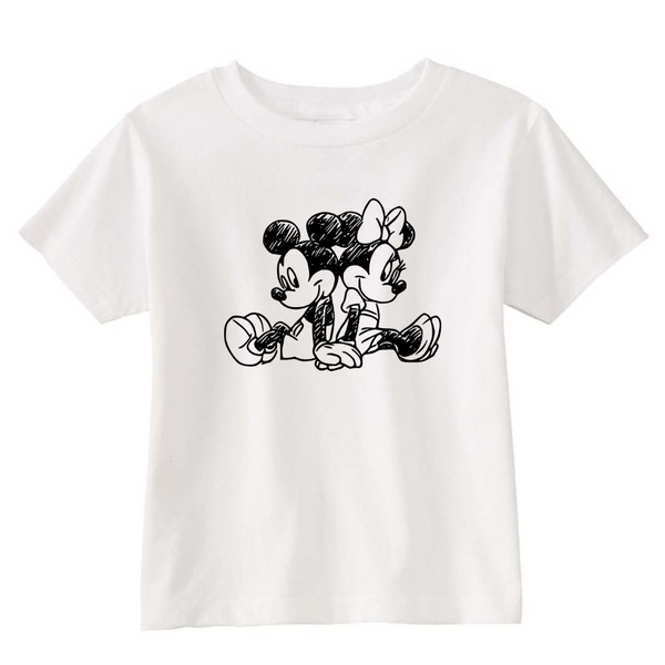 Minnie and Mickey Kids Tee