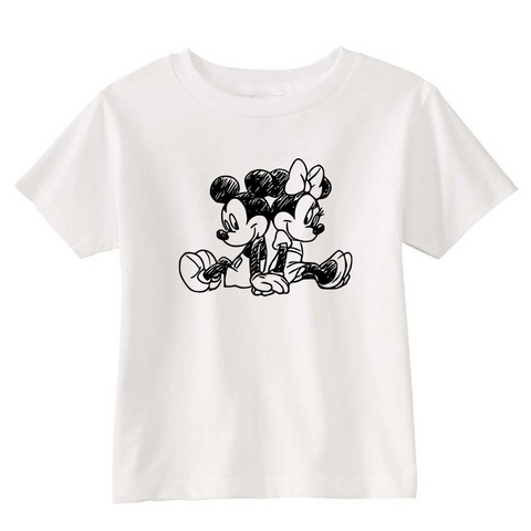 Minnie and Mickey Kids Tee