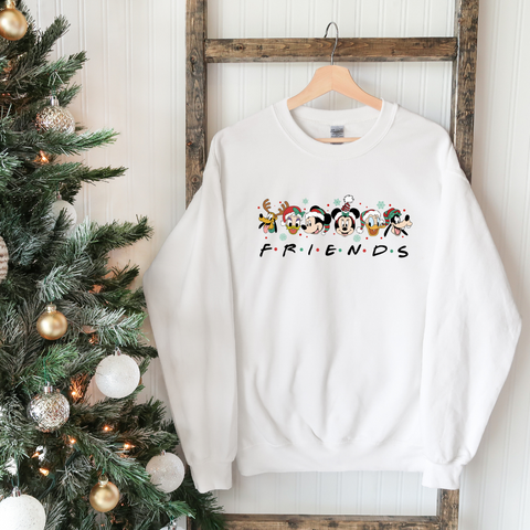 Mickey and Friends Crew Neck Sweater