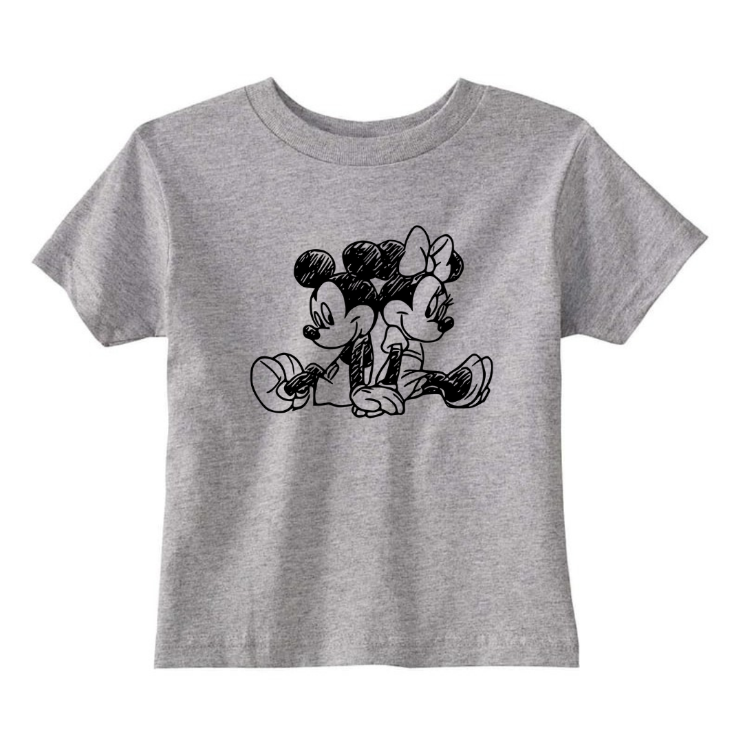 Minnie and Mickey Kids Tee
