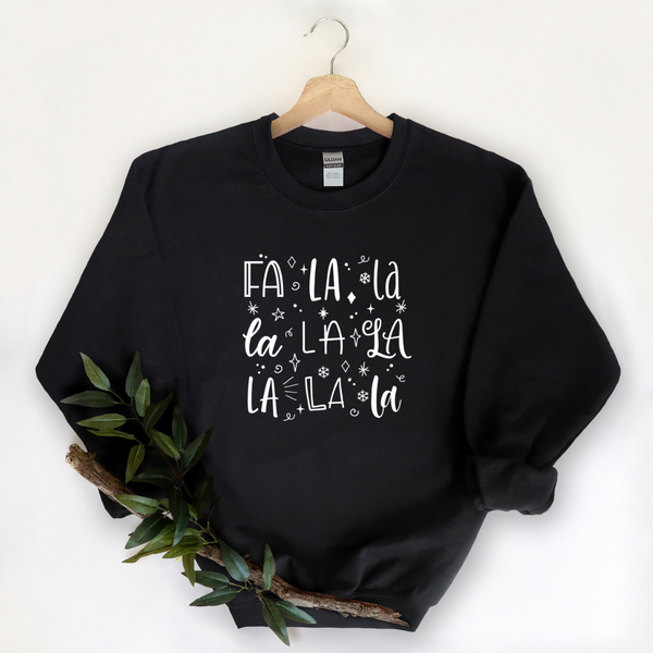 Fa la la la Crew Neck Sweater