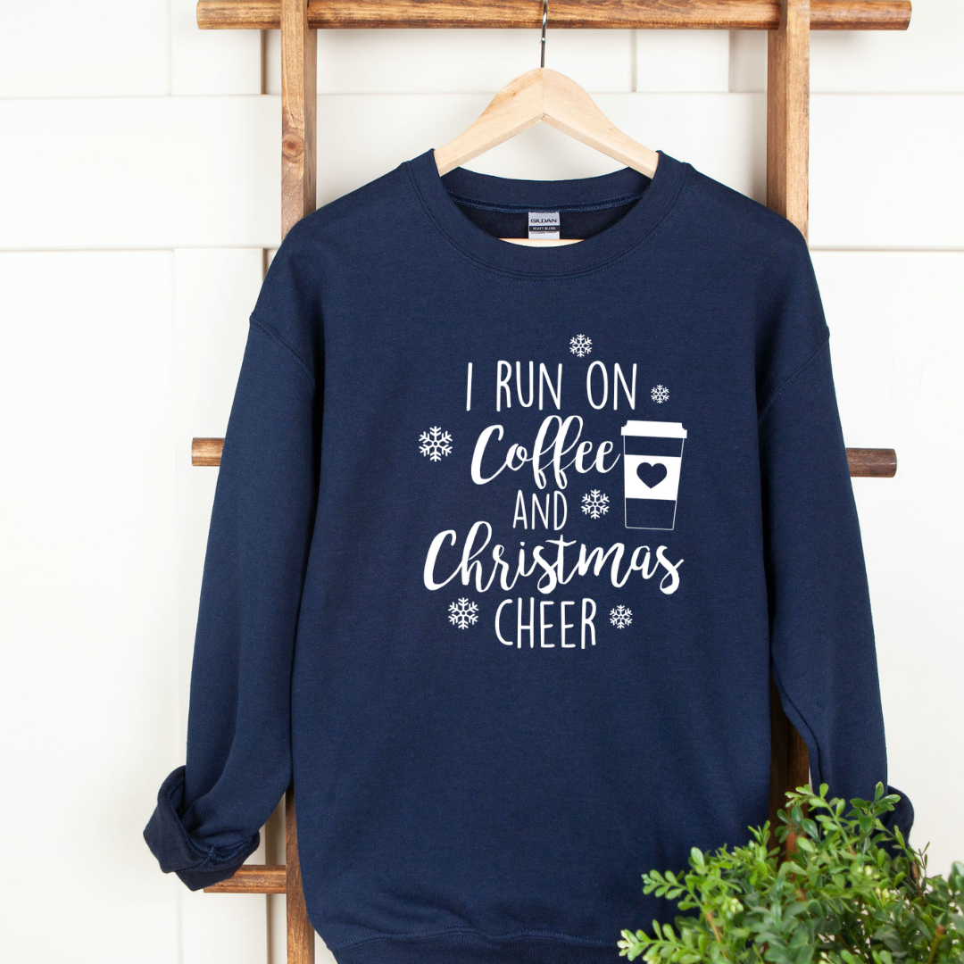Coffee and Christmas Cheer Crew Neck Sweater