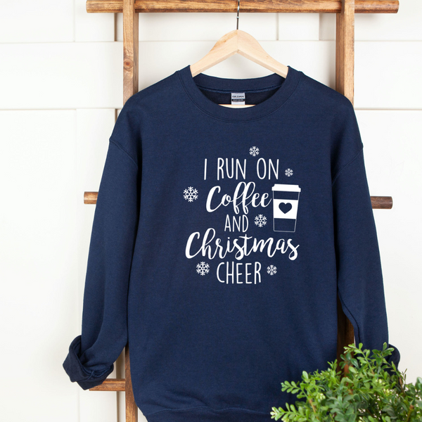 Coffee and Christmas Cheer Crew Neck Sweater
