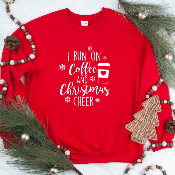 Coffee and Christmas Cheer Crew Neck Sweater