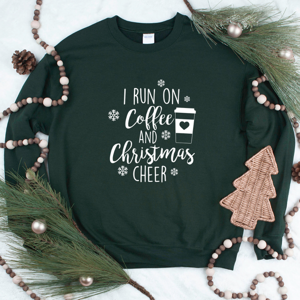 Coffee and Christmas Cheer Crew Neck Sweater