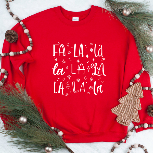 Fa la la la Crew Neck Sweater