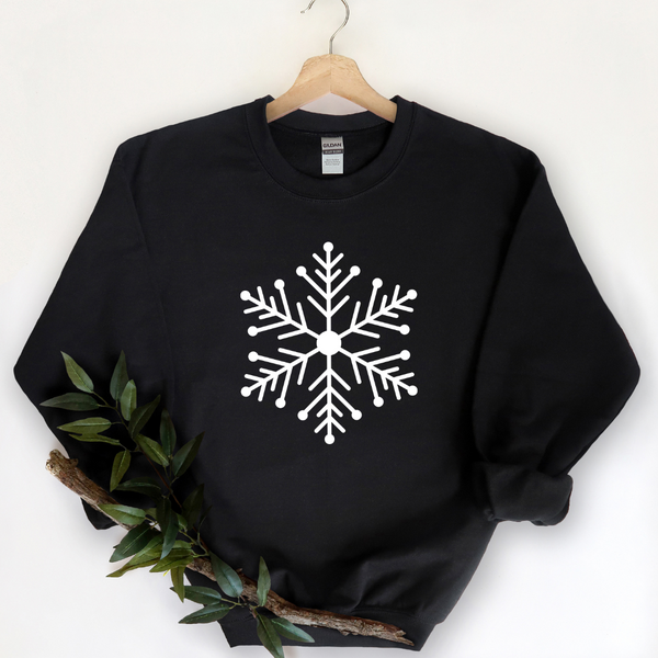 Snowflake Crew Neck Sweater