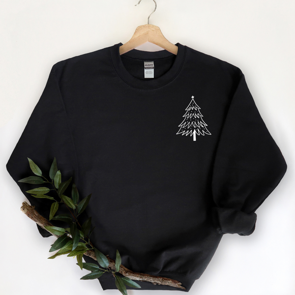 Mini Tree Crew Neck Sweater