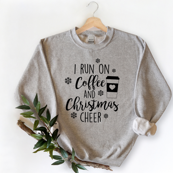 Coffee and Christmas Cheer Crew Neck Sweater