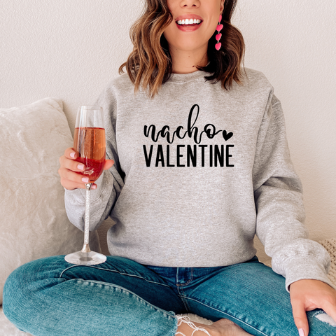 Nacho Valentine Crew Neck Sweater