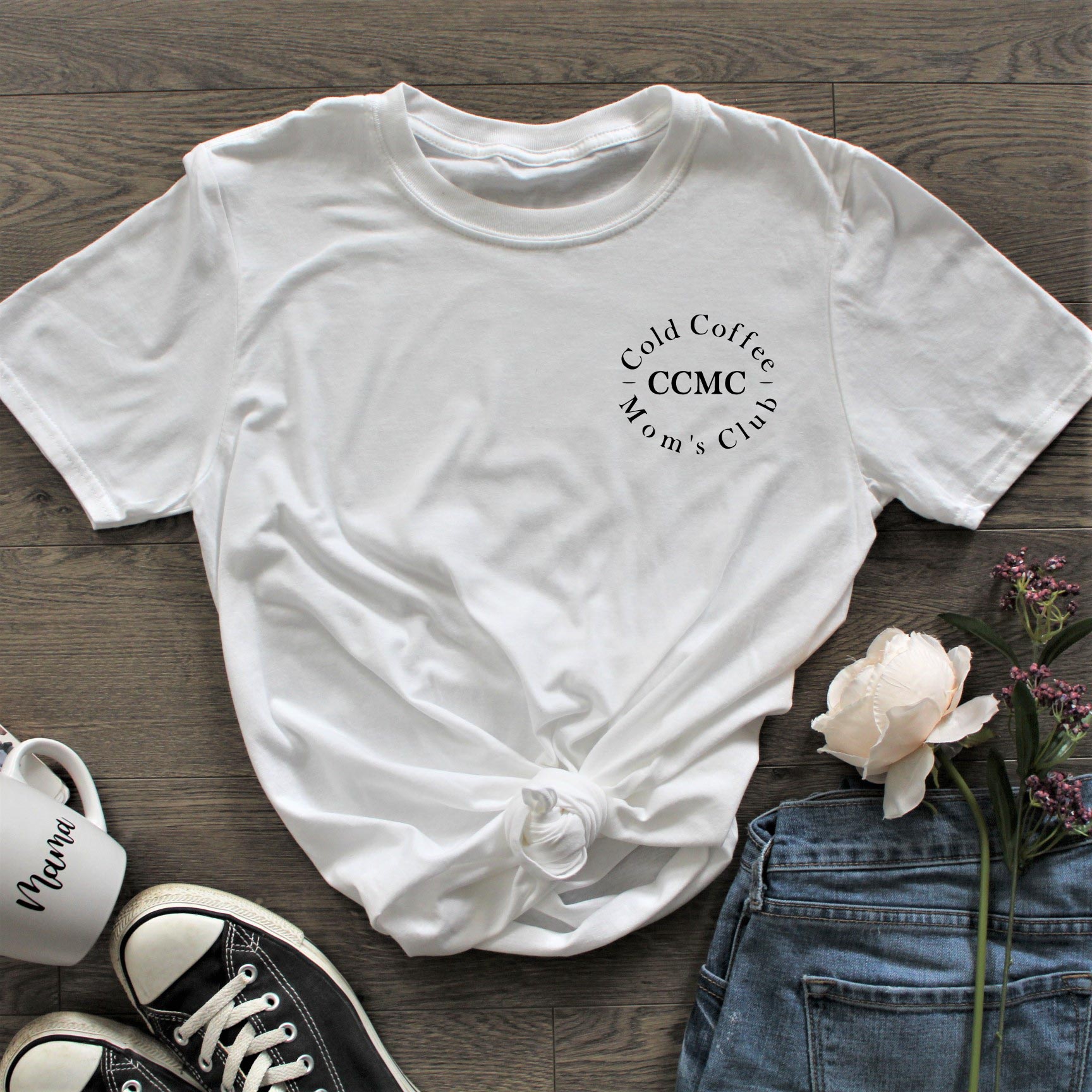 Cold Coffee Mom's Club T-Shirt