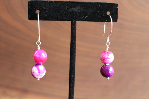 Fire agate Earrings
