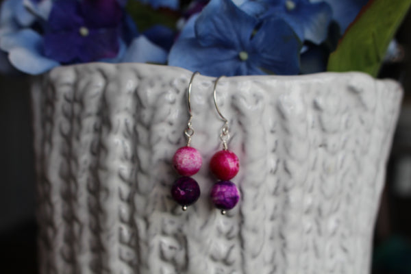 Fire agate Earrings