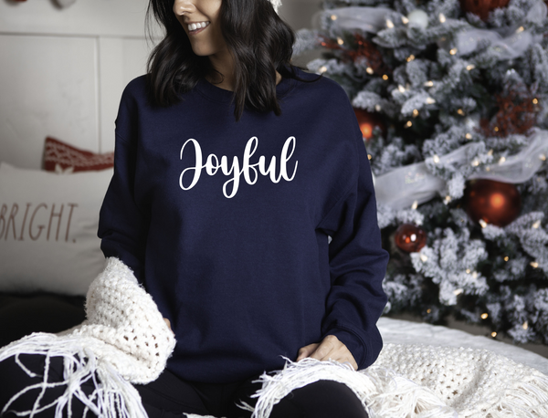 Joyful Crew Neck Sweater